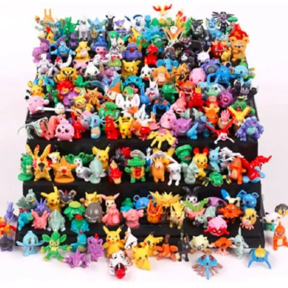 144 Mini Pokemon Action Figure Toys 4 Star Kids Easter Egg Stuffer Gift Party. - Picture 1 of 4